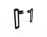 Denali Auxiliary/Driving Light Mounts Offset Mounts for DRL & B6 Visibility Pods